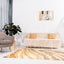TAPETE LAVIN TERRA T9038 | Tapete Decorativo para Recepción Hotel Hogar Departamento Sala | CREMA ORO | Varias Medidas | Rectangular | Interior - T9038-60 x 90 - LAVIN - NOGAL BEAT - Tapetes