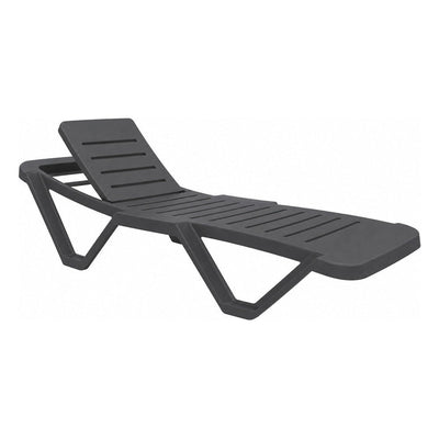 Tumbona Comercial para Alberca y Terraza - RESOL MASTER - 6711 - Resol - NOGAL BEAT - Camastro