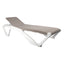 Tumbona para Áreas de Exterior y Terrazas con Alberca Reclinable - RESOL MARINA CLUB - Varios Colores - Protección UV Ruedas Traseras y Tacos Antideslizantes - 5577 - Resol - NOGAL BEAT - Camastro