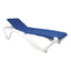 Tumbona para Áreas de Exterior y Terrazas con Alberca Reclinable - RESOL MARINA CLUB - Varios Colores - Protección UV Ruedas Traseras y Tacos Antideslizantes
