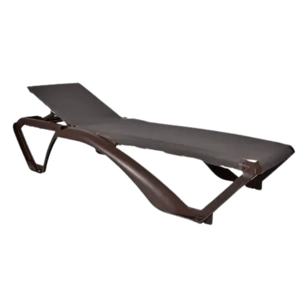 Tumbona para Áreas de Exterior y Terrazas con Alberca Reclinable - RESOL MARINA CLUB - Varios Colores - Protección UV Ruedas Traseras y Tacos Antideslizantes