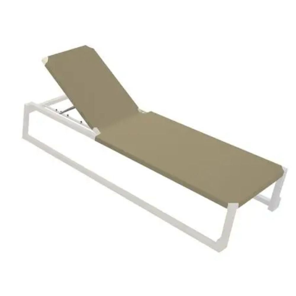 TUMBONA RESOL MILANO | Tumbona Ocasional para Terraza Piscina | Reclinable 5 Posiciones | Exterior Techado - 01791 - Resol - NOGAL BEAT - Tumbona