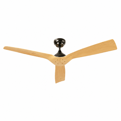 Ventilador Decorativo de Techo 100% a Prueba de Agua Ideal para Costa - MASTERFAN AQUA 52 - Varios Colores - 3 Aspas Áreas Grandes - AQUA 52 - Masterfan - NOGAL BEAT - Ventilador Decorativo