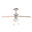 Ventilador Decorativo de Techo para Despacho - MASTERFAN CONDESA 42 - Blanco Maple - 4 Aspas Áreas Medianas - CONDESA 42 - Masterfan - NOGAL BEAT - Ventilador Decorativo