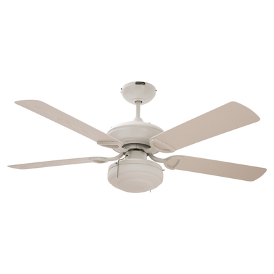 Ventilador Decorativo de Techo para Ideal para Costa - MASTERFAN JANEIRO 52 - Varios Colores - 5 Aspas Áreas Grandes - JANEIRO 52-B - Masterfan - NOGAL BEAT - Ventilador Decorativo