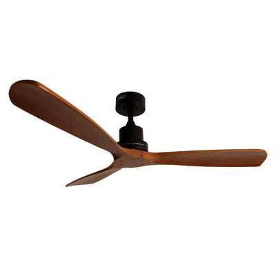 Ventilador Decorativo de Techo para Sala de Juntas - MASTERFAN EEROS - Varios Colores - 3 Aspas Áreas Grandes - Eeros Negro - Masterfan - NOGAL BEAT - Ventilador Decorativo