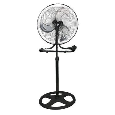 Ventilador Decorativo - MASTERFAN X3 - Negro - 3 Aspas - 3 Formas Diferentes - Áreas Medianas - X3 18" Negro - Masterfan - NOGAL BEAT - Ventiladores Decorativos
