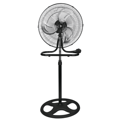 Ventilador Decorativo - MASTERFAN X3 TURBO 18"- Negro - 3 Aspas - 3 Formas Diferentes - X3 TURBO 18" - Masterfan - NOGAL BEAT - Ventilador Decorativo