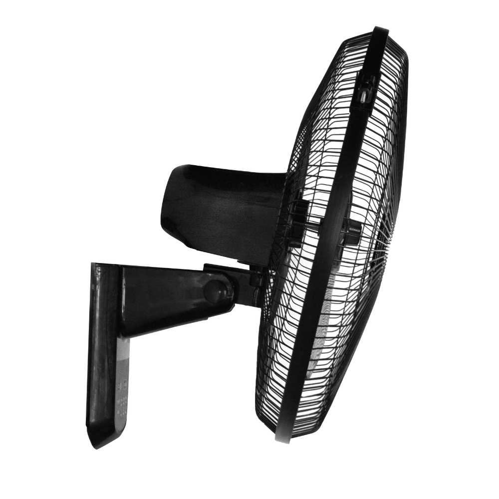Ventilador Industrial de Pared para Bodegas - MASTERFAN MURO 18" - Varios Colores - 5 Aspas Áreas Medianas - MURO NEGRO - Masterfan - NOGAL BEAT - Ventilador Industrial