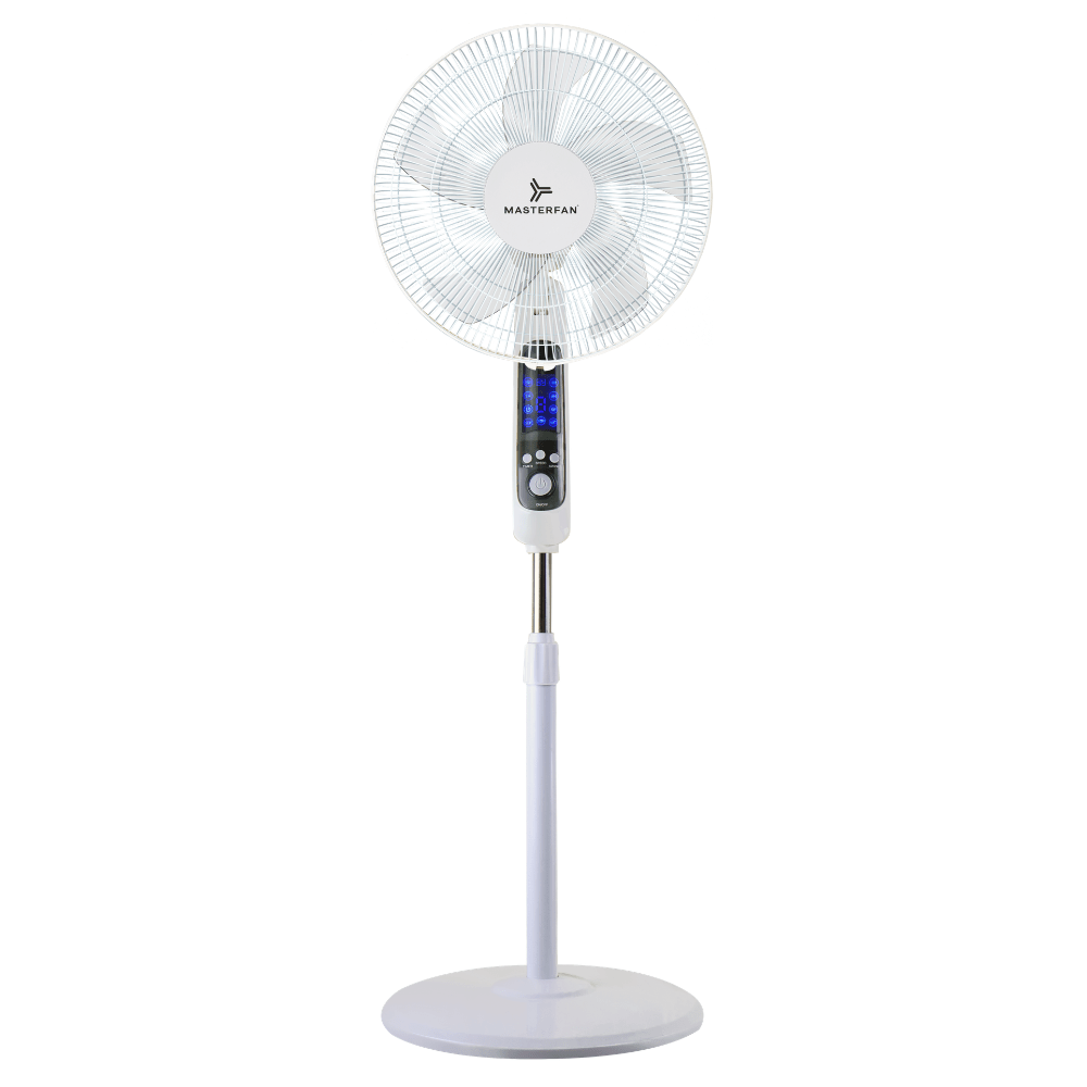 Ventilador Industrial de Pie para Taller - MASTERFAN APOLO - Blanco - 5 Aspas Áreas Pequeñas - APOLO - Masterfan - NOGAL BEAT - Ventilador Industrial