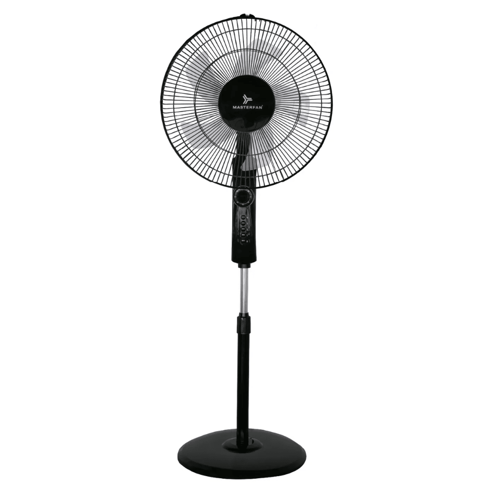 Ventilador Industrial de Pie para Taller - MASTERFAN ARES - Negro - 5 Aspas Áreas Medianas - ARES - Masterfan - NOGAL BEAT - Ventilador Industrial