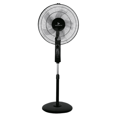 Ventilador Industrial de Pie para Taller - MASTERFAN ARES - Negro - 5 Aspas Áreas Medianas - ARES - Masterfan - NOGAL BEAT - Ventilador Industrial