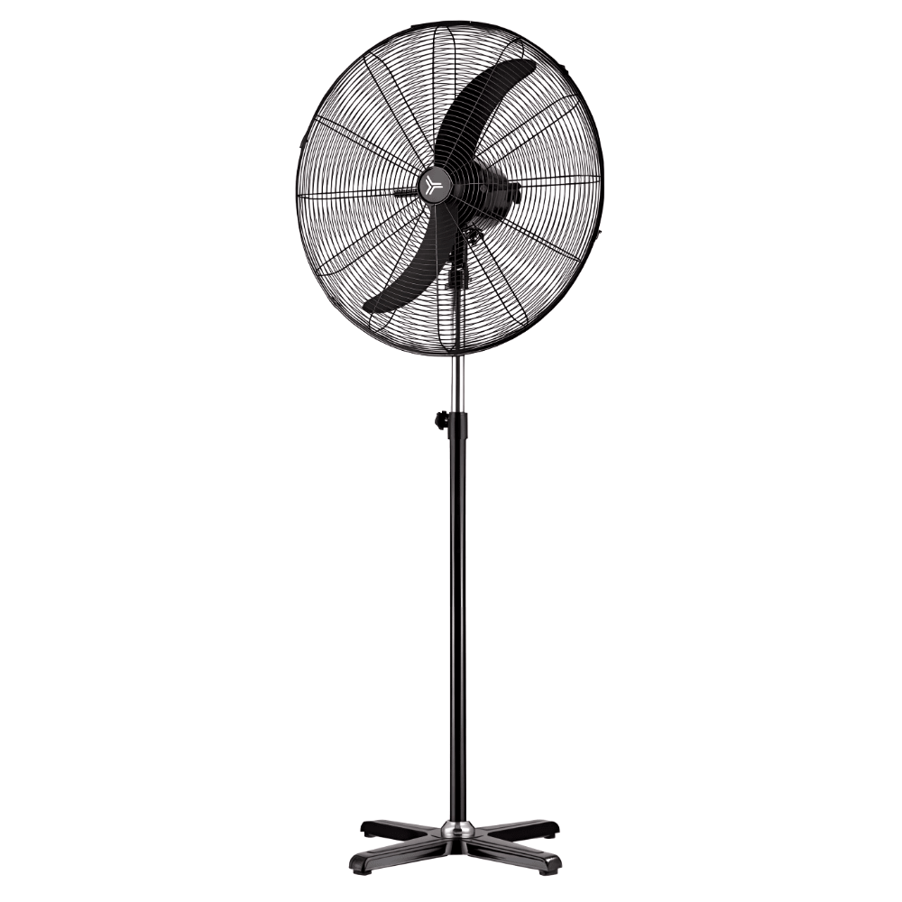 Ventilador Industrial de Pie para Taller - MASTERFAN HURACÁN 30 - Negro - 2 Aspas Áreas Medianas - HURACÁN 30 - Masterfan - NOGAL BEAT - Ventilador Industrial
