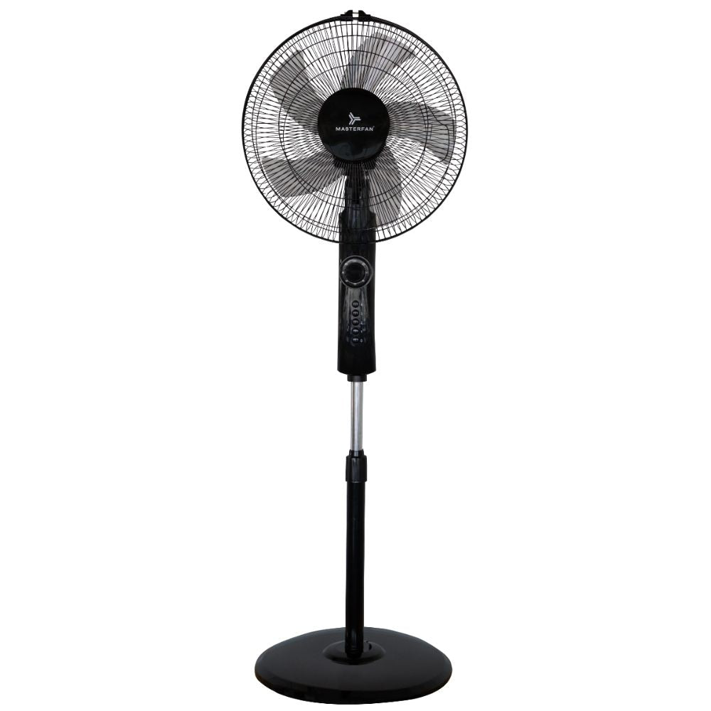 VENTILADOR MASTERFAN ARES 16 | Ventilador Pedestal Negro | 16" | Pedestal | Negro | Interior - ARES - Masterfan - NOGAL BEAT - Ventiladores