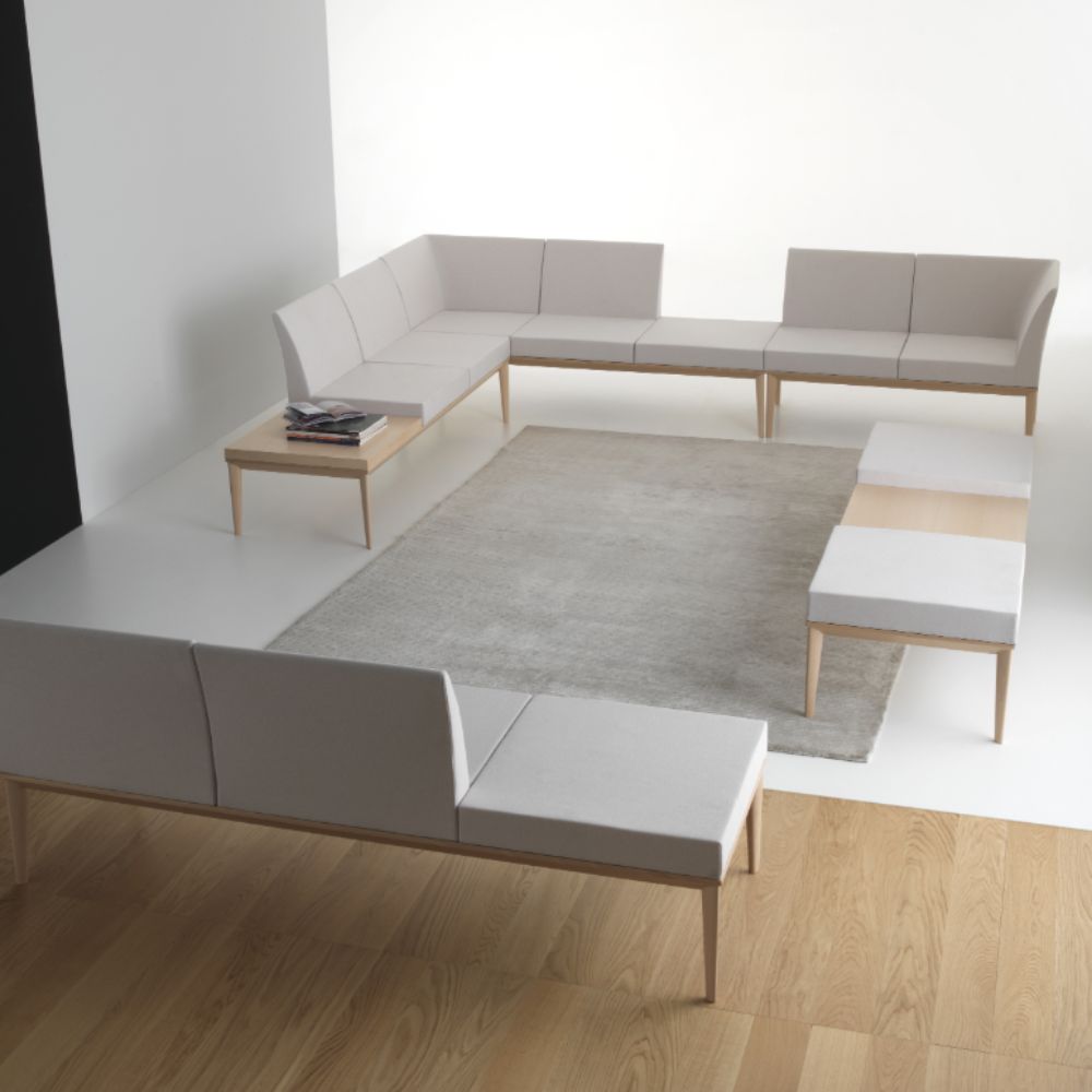 MODULAR LABENZE ZELIG | Modular Sala Recepción | Diferentes Elementos | Varios Colores | Tapizado | Interior Sofás para Salas de Espera Sillones Modulares Oficinas Corporativas Consultorios Médicos y Clínicas Salas de Espera de Hospitales Centros de Atención al Cliente Salones de Eventos y Exposiciones Salas de Espera en Instituciones Financieras Recepción Sillón Ambientada
