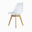 SILLA KINGSTRONG FRANKFURT SILL0670538 | Silla Comercial para Restaurante | Base 4 Puntas | Madera Solida Cruzada | Polipropileno | Acojinado | Interior Cafetería Bar Zona de Alimentos Barra Bistro