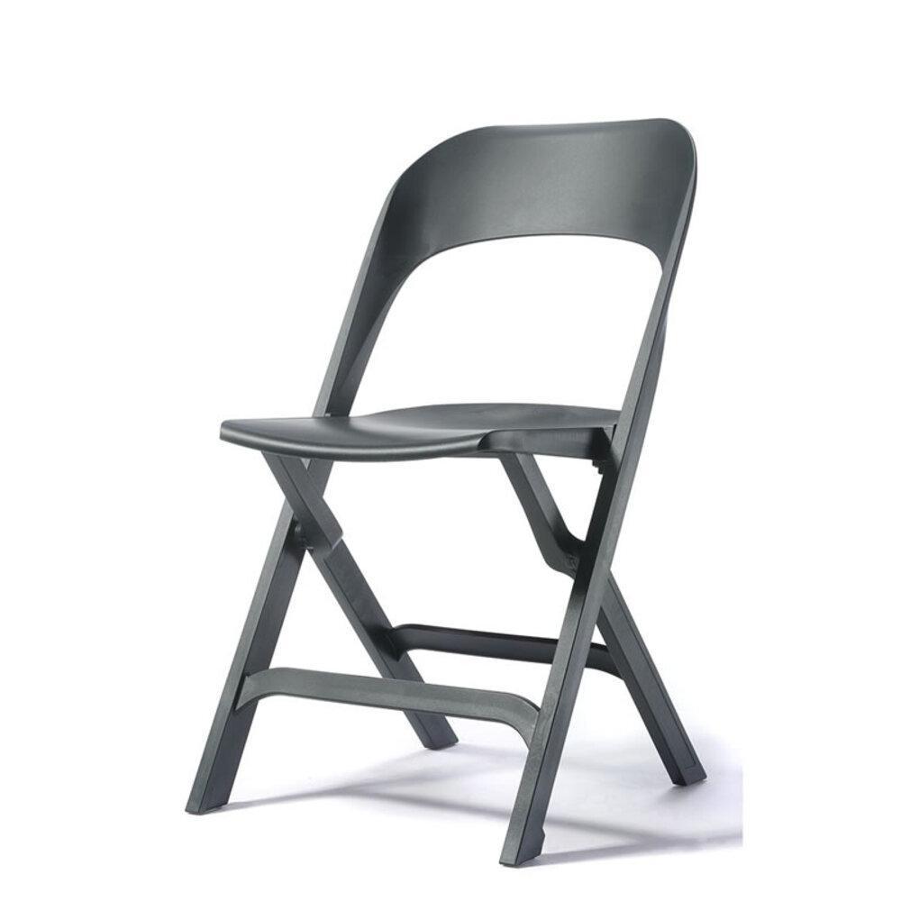 Silla ocasional Labenze Flap 155-22600 plegable y apilable en tecnopolímero