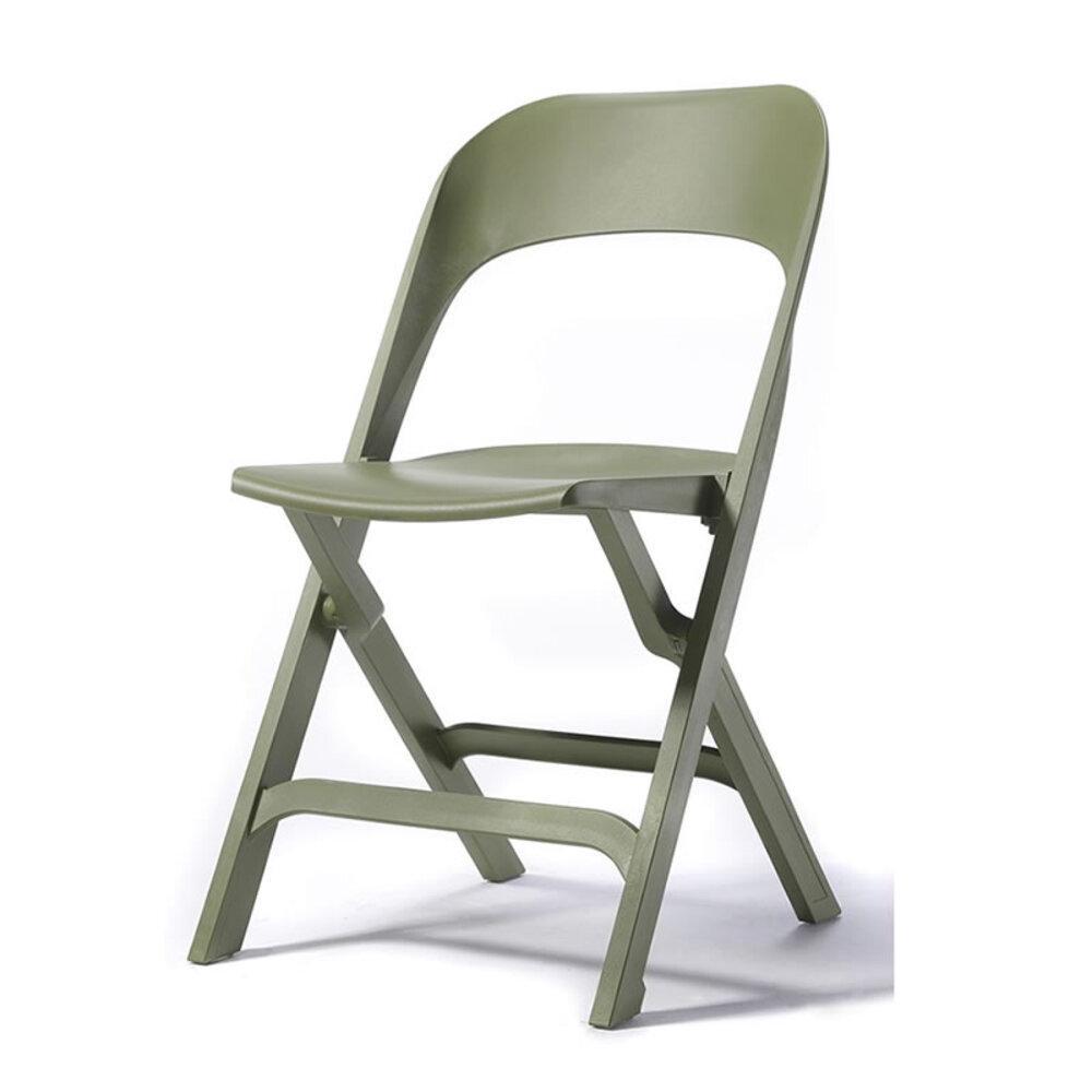 Silla ocasional Labenze Flap 155-22600 plegable y apilable en tecnopolímero