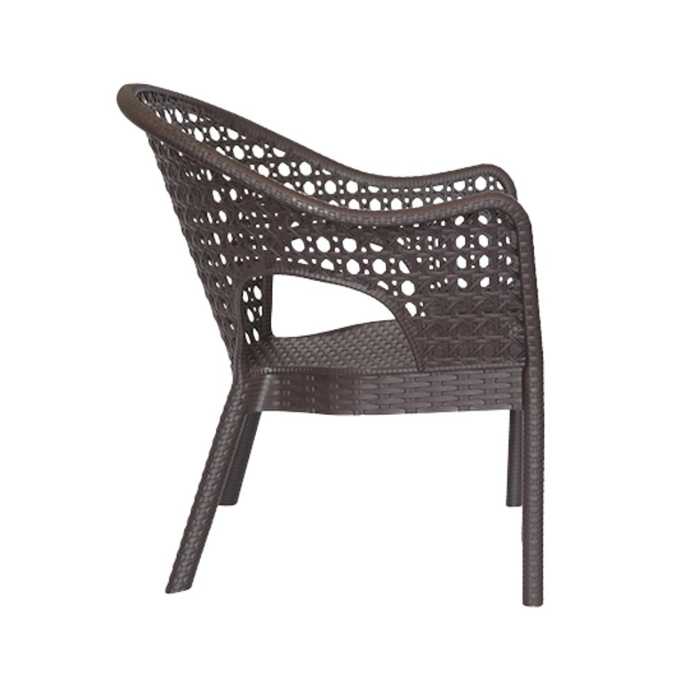 Silla para Jardín y Terraza Resistente a Rayos UV - OFFIHO IRIS OHV-7029-DC - Varios Colores - para Ambiente Salino