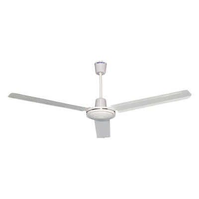 Ventilador Industrial de Techo para Bodegas - MASTERFAN HERCULES 56 - Blanco - 3 Aspas Áreas Grandes Ventiladores Industriales Circulación de Aire Ventilación Industrial Sistemas de Ventilación Ruido de Ventiladores Aire Fresco Ventilación Industrial Ventilación Comercial Ventiladores de Techo Ventiladores de Pie Ventiladores de Conducto Calidad del Aire Interior Naves Industriales y Fábricas Almacenes y Centros de Distribución Talleres y Fábricas de Procesamiento Centros Comerciales y Grandes Superficies