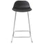 Banco Comercial Para Restaurante - TECHNO BANCO STEEL - Varios Colores - Metal - BANCO STEEL Negro - Techno - NOGAL BEAT - 