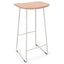 BANCO INFINITI KLEJN 113-5440I-P | Banco Ocasional para Cocina| Base Trineo | Varios Colores | Asiento Polipropileno | Interior Exterior - 113-5440I-PCP - Infiniti - NOGAL BEAT - Bancos