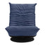 Nogal Beat Down Silla Giratoria Baja Habitacion Sala de Estar Dormitorio Azul - COST101411 - Zuo - NOGAL BEAT - Sillas
