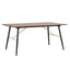 Nogal Beat Mesa de Comedor Luxo 160x90 - MESA0903534 - Mundo In - NOGAL BEAT -