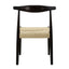 Nogal Beat Silla Kefren Madera Estilo Escandinavo Sala de Estar Interior - KEFREN MOB-312W - Nogal Beat - NOGAL BEAT -