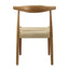 Nogal Beat Silla Kefren Madera Estilo Escandinavo Sala de Estar Interior - KEFREN MOB-312W - Nogal Beat - NOGAL BEAT -