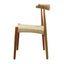 Nogal Beat Silla Kefren Madera Estilo Escandinavo Sala de Estar Interior - KEFREN MOB-312W - Nogal Beat - NOGAL BEAT -