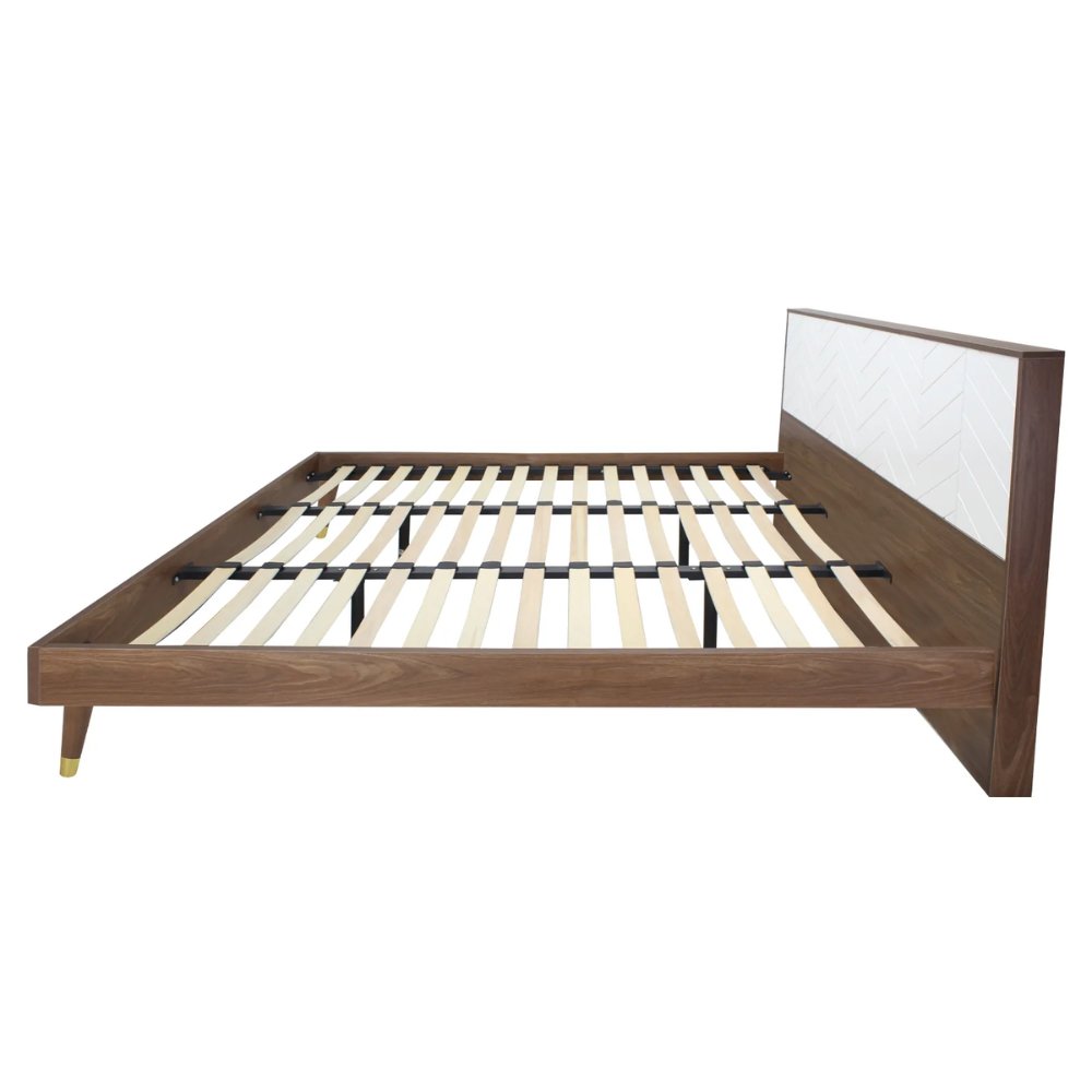 Nogal Beat TERAMO S51 Cama King Size - RECA0903745 - Mundo In - NOGAL BEAT -