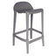 BANCO OFFIHO JOYOUS OHV-82 | Banco Diseño Ergonómico Barra Desayunador | Sin Brazos | Polipropileno | Interior | Resistente Intemperie Rayos UV Ambiente Salino Restaurante Bar Cafetería Colorido s Plástico Terraza