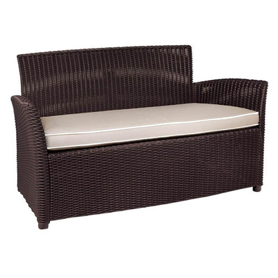 Offiho Gardenia Ohm-7026-Lc Sillon Uso Interior Exterior para Terraza Jardin - OHM-7026-LC - OFFIHO - NOGAL BEAT - Sillones