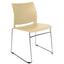 SILLA OFFIHO APLHA OHV-102 | Silla Visita Diseño Ergonómico Visitante Consultorio | Base Trineo Terminado Cromo | Varios Colores | Polipropileno | Interior | Area Recepción Comida Visitante