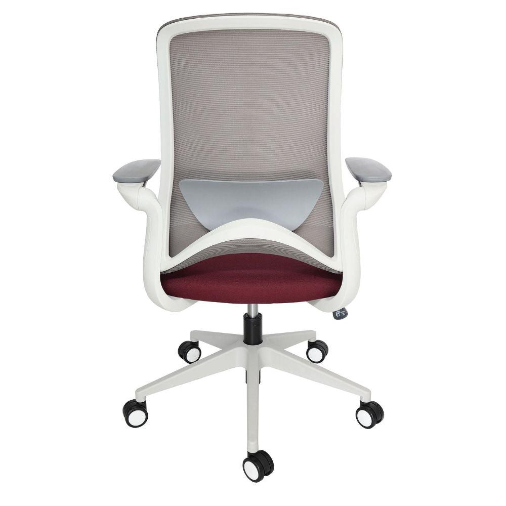 SILLA OFFIHO DOLPHIN OHE-111gris | Silla Diseño Ergonómico Oficina Operativa | Altura Ajustable | Base Estrella | Respaldo Malla Gris | Asiento Tapizado | Interior | Ejecutivo Gerente Gerencial Recepción Juntas Conferencias Area Trabajo Despacho Espera Visita Visitante