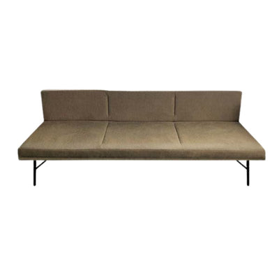 Requiez Modular Esencia 3 Plazas RE-2003 Poliuretano Flexible Base Tubular Redondo - RE-2003 - Requiez - NOGAL BEAT -