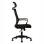 Silla De Oficina Ejecutiva Soporte Lumbar - TECHNO PLAY RESPALDO ALTO - Negro - Respaldo y Asiento Tapizado - PLAY RESPALDO ALTO Negro - Techno - NOGAL BEAT - 