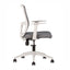 Silla De Oficina Operativa - TECHNO CLICK - Varios Colores - Respaldo y Asiento Tapizado - CLICK Gris - Techno - NOGAL BEAT - 