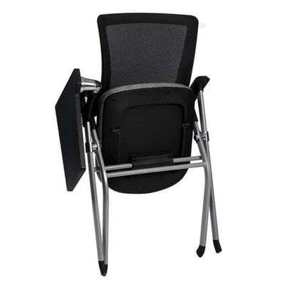 Silla Escolar y Capacitación Plegable - TECHNO FLEX - Varios Colores - Tapizada - FLEX Estructura Gris - Techno - NOGAL BEAT - 
