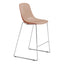 SILLA INFINITI PURE LOOP BINUANCE | Silla Ocasional Cocina Bar | Base Trineo | Varios Colores | Asiento Polipropileno Reforzado | Interior - 113-3522I-CPM - Infiniti - NOGAL BEAT - Bancos