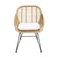 SILLA KINGSTRONG SILLA DE EXTERIOR TOBAGO | Silla para Jardín Terraza | Rattan Sintético | 4 Puntas | Interior + Exterior - SILL0904158 - Mundo In - NOGAL BEAT - Sillas