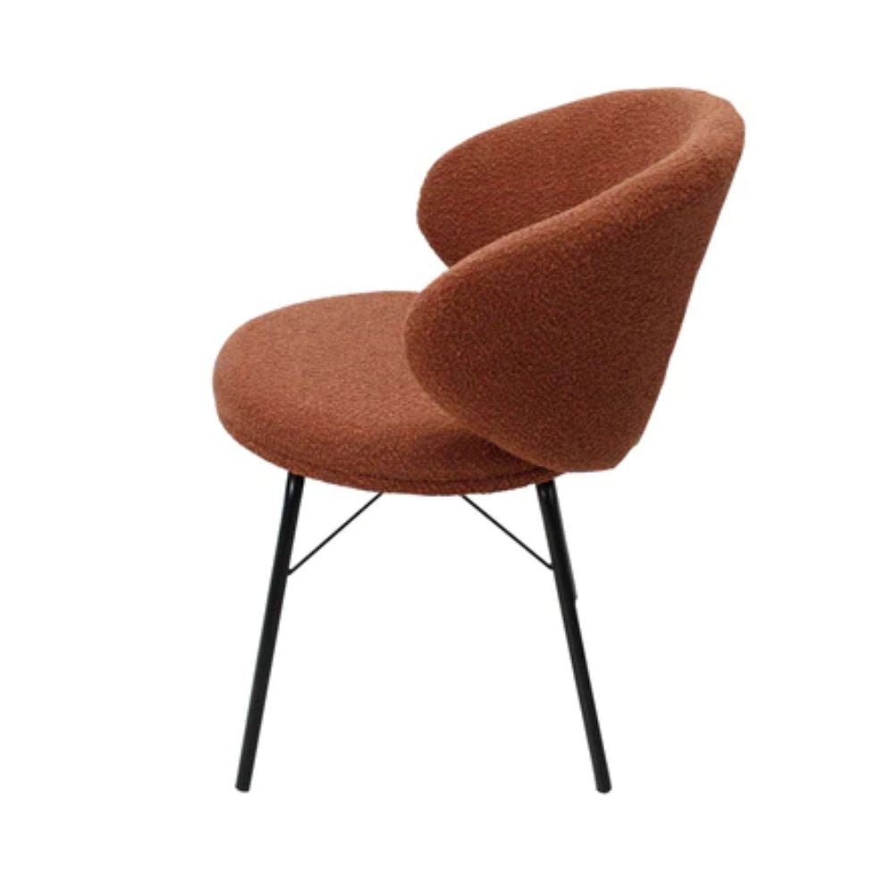 SILLA KINGSTRONG TUCSON | Silla Ocasional Decorativa de | Base 4 Puntas | Tapizado | Interior - SILL0904136 - Mundo In - NOGAL BEAT - Sillas