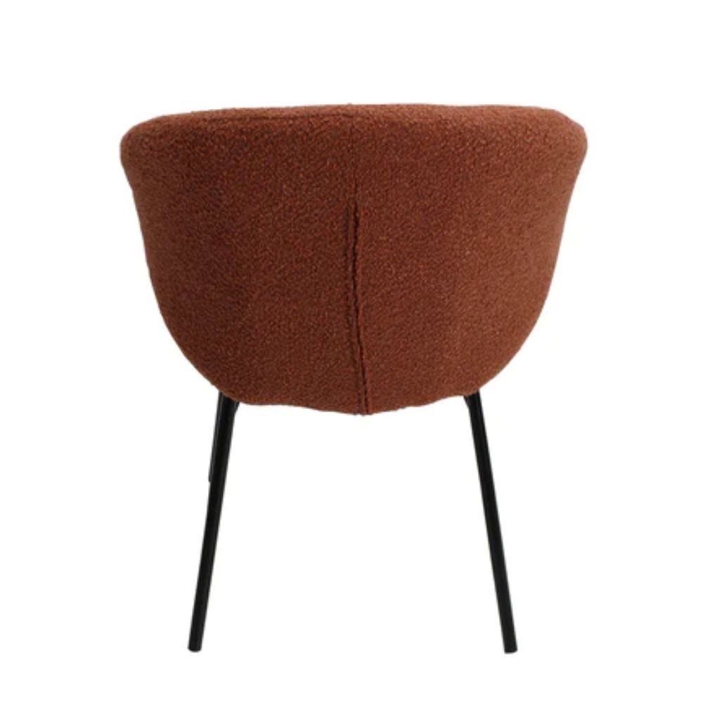 SILLA KINGSTRONG TUCSON | Silla Ocasional Decorativa de | Base 4 Puntas | Tapizado | Interior - SILL0904136 - Mundo In - NOGAL BEAT - Sillas