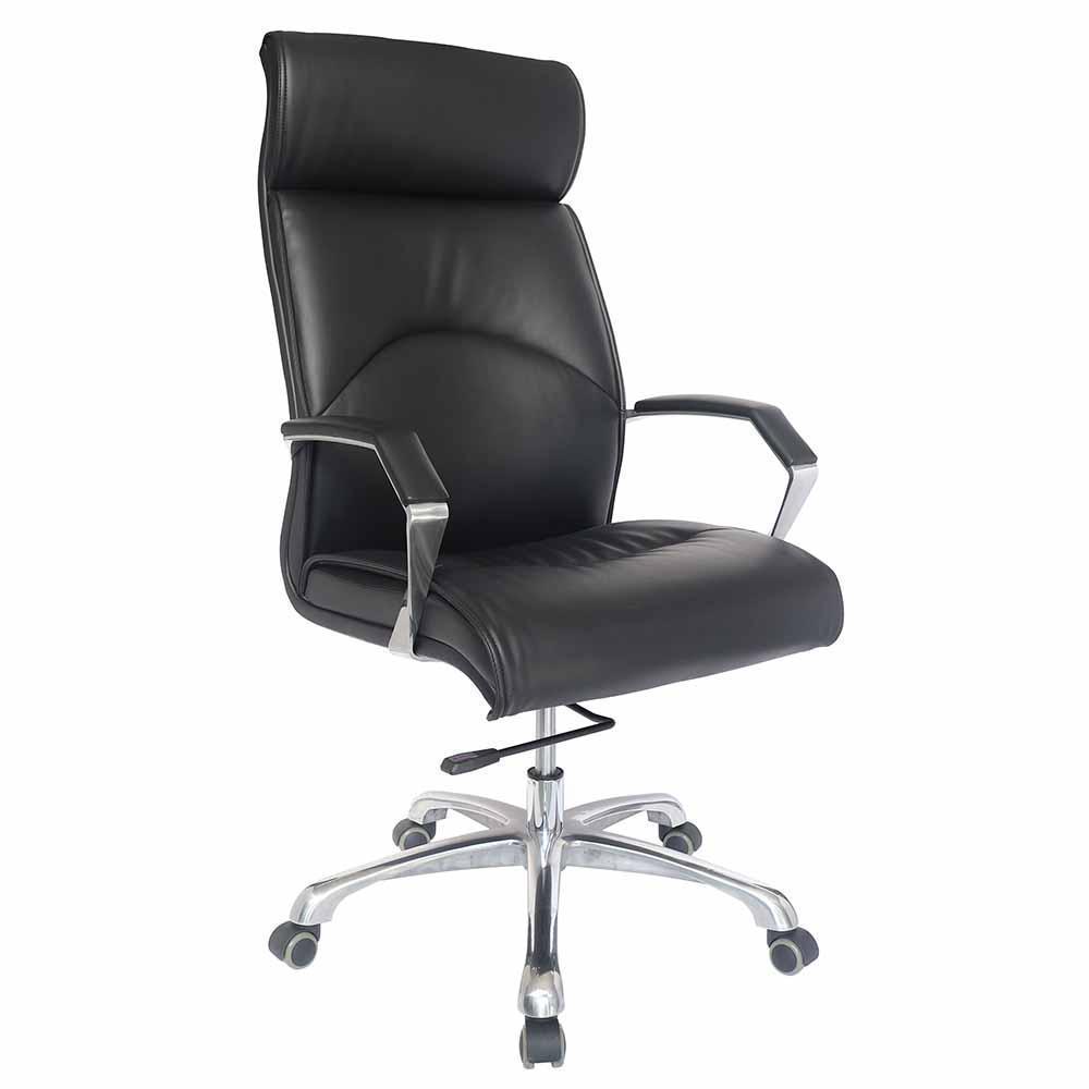 SILLA OFFIHO CIANI OHE - 305negro | Silla Ejecutiva | Diseño Ergonómico | Respaldo Alto | Tapizado | Oficina Despacho Consultorio - OHE - 305negro - OFFIHO - NOGAL BEAT - Sillas