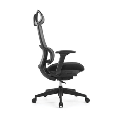 SILLA OFFIHO DILLON OHE - 35negro | Silla Ejecutiva | Diseño Ergonómico | Respaldo Alto | Base Estrella | Interior | Oficina Despacho Consultorio - OHE - 35negro - OFFIHO - NOGAL BEAT - Silla para oficina