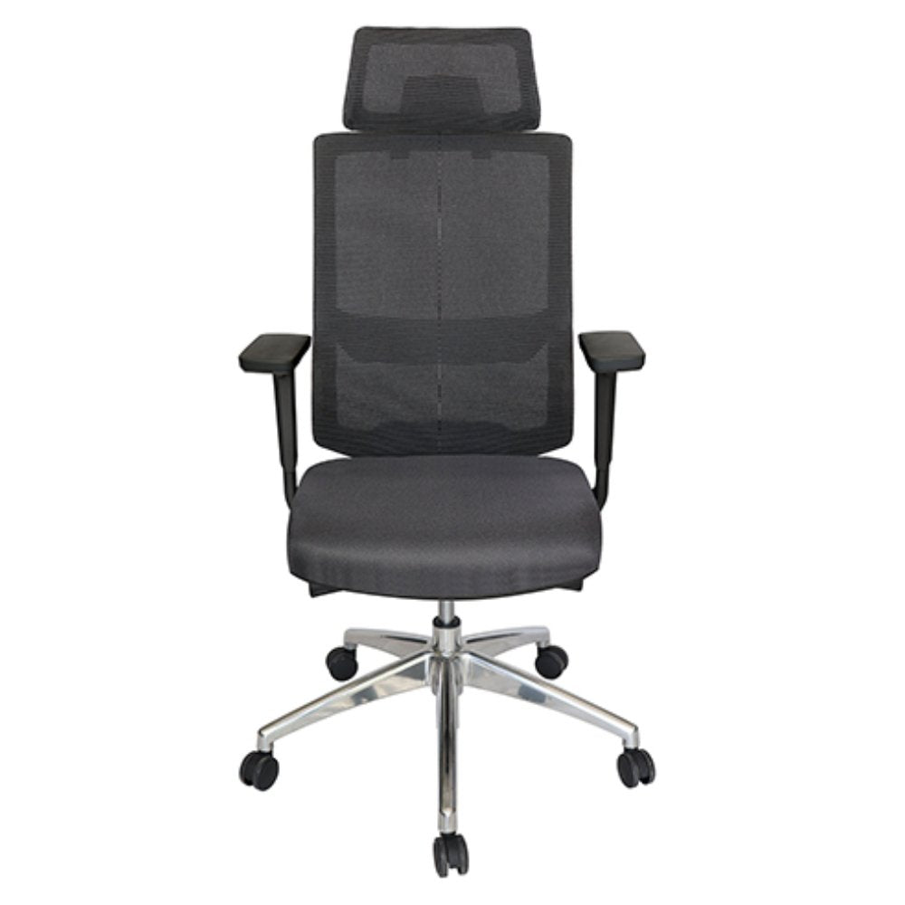 SILLA OFFIHO SOHO OHE - 95 NEGRO | Silla Ejecutiva | Base Estrella | Diseño Ergonómico | Respaldo Alto | Interior | Oficina Despacho Consultorio - OHE - 95negro - OFFIHO - NOGAL BEAT - Silla para oficina