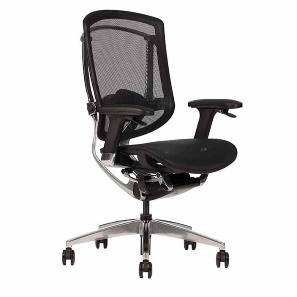 SILLA TECHNO ADVANCE RESPALDO BAJO | Silla Operativa Oficina Empresa | Base Estrella | Rodajas | Smartmesh Plus | Interior - ADVANCE RESPALDO BAJO Gris - Techno - NOGAL BEAT - Silla para oficina