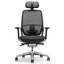 Silla ejecutiva Techno Legend con respaldo alto, malla Sensemesh y base de aluminio.