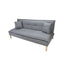 SOFA CAMA NOGAL BEAT CONFI | Sofá Cama Diseño Moderno Hotel | 2 Cojines | Tapizado | Interior - RECA0114103 - Mundo In - NOGAL BEAT - Sofá